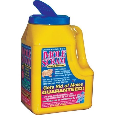 ENVIRO PROTECTION INDUSTRIES Enviro Protection Industries EPI12004 Enviro Pro 4.5 No. Mole Scram Repellent Granular Shaker Can EPI12004